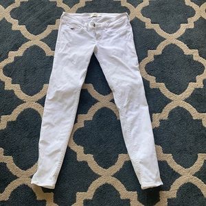 White Hollister Skinny Jeans